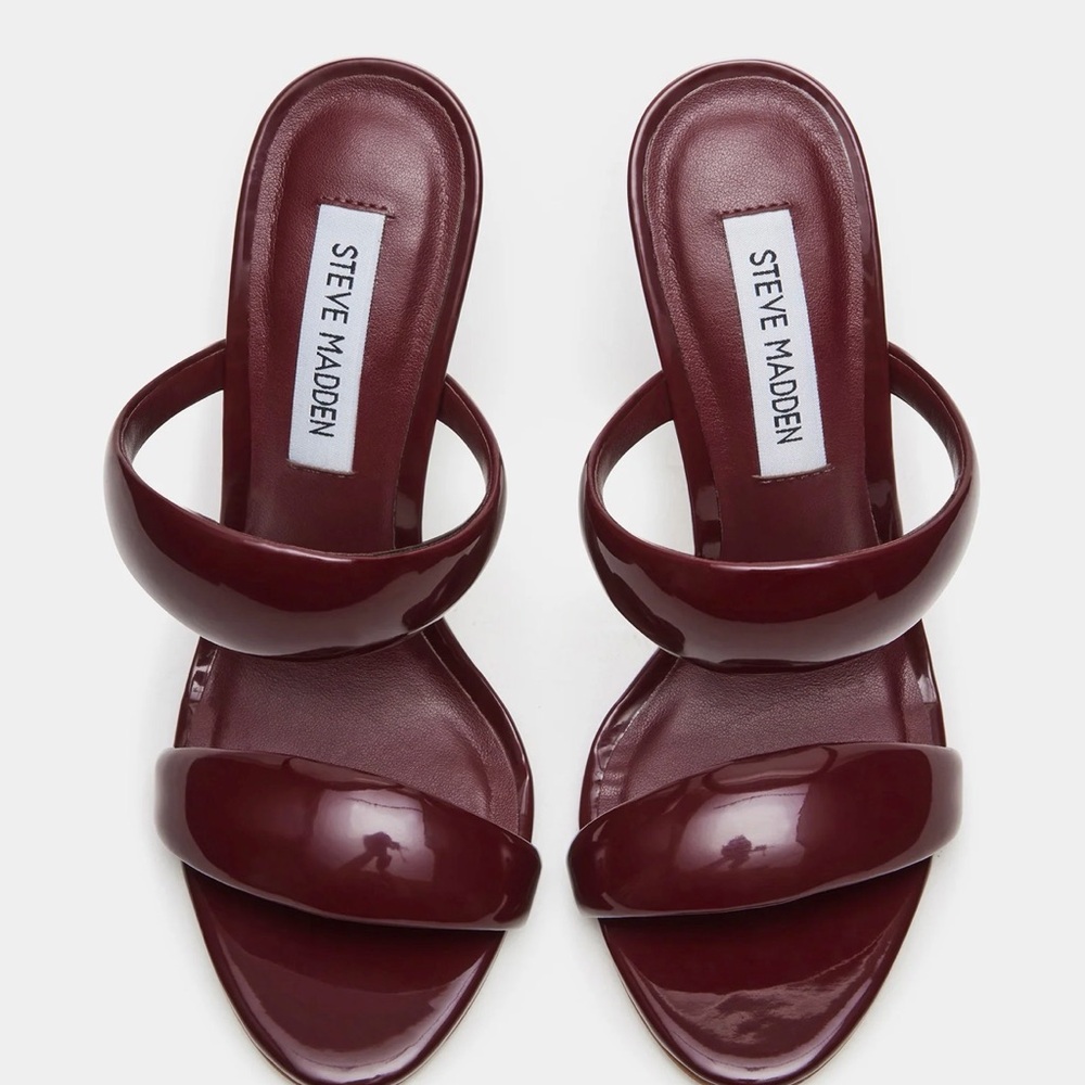 Steve Madden Saturn Wine Sandals - Picture 5 of 6